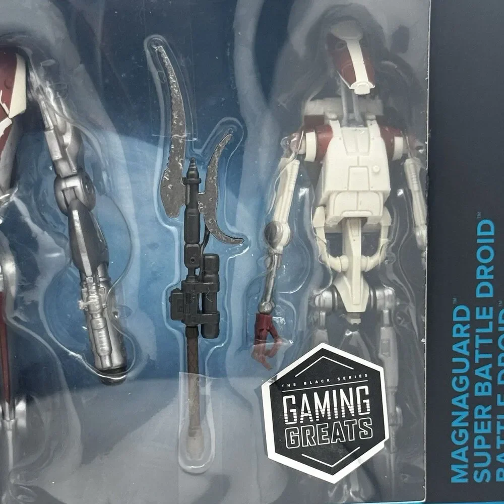 Star Wars Black Series Jedi Survivor MAGNAGUARD & SUPER BATTLE DROID 3 PACK New!